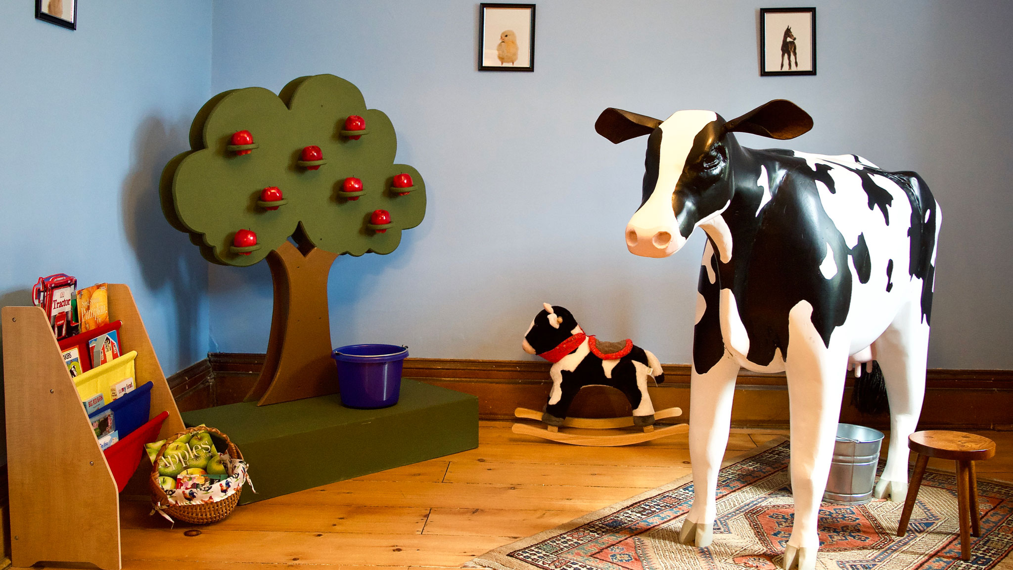 Betsy the Cow in the Children's Room